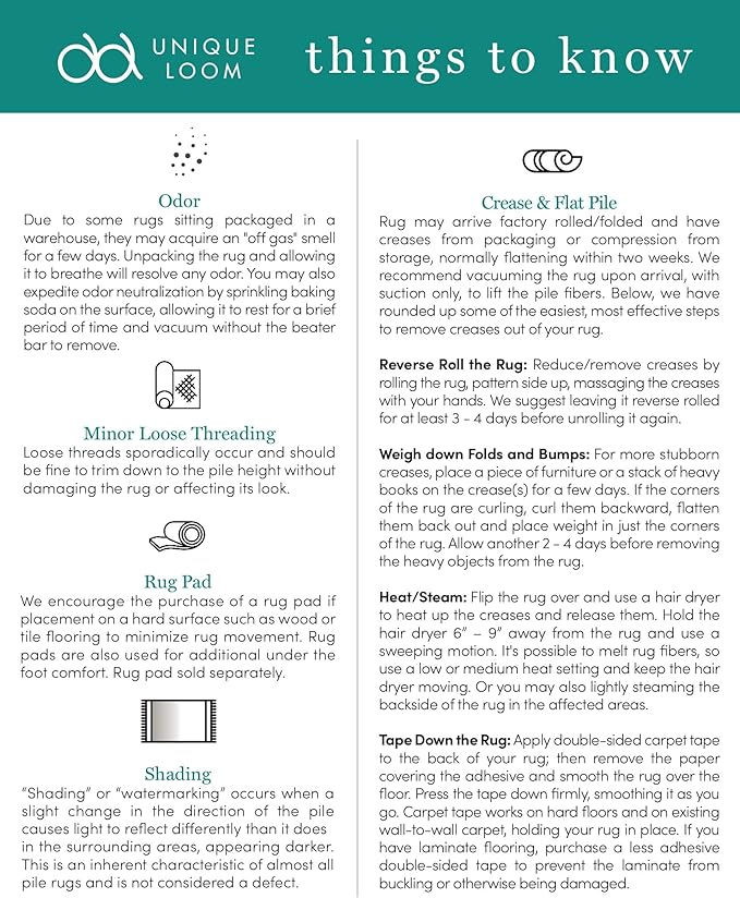 Unique Loom Outdoor Traditional Collection Area Rug - Timeworn (5' 3" Octagon, Blue/ Gray)