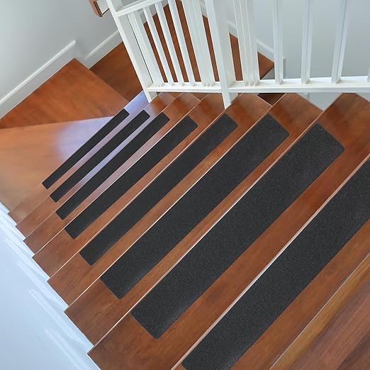 Anti Slip Tape Black 2 in x 20FT Non Skid Tape for Stairs Outdoor Indoor, Best Grip Non Slip Strips Tape High Traction Adhesive for Stairs Step
