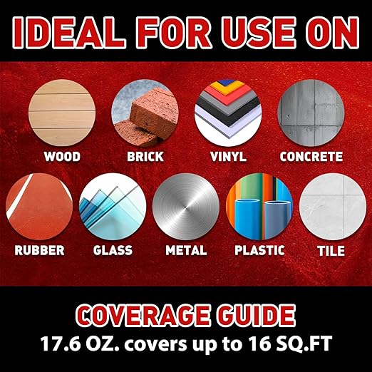 Waterproof Patch & Seal Rubberized Sealant Spray, 17 oz (Pack of 3) Leak Stopper Rubber Spray to Seal Cracks, Black Rubber Sealant Perfect for Gutters, Wood, Campers, Roof Repair, Windows