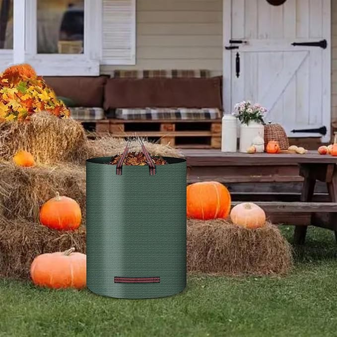 Fallen Leaf Storage Bag, Efficient Debris Management, 67x76cm, Yard Waste Bag, Reusable Dirt Waste Container, Large Capacity Storage, For Garden