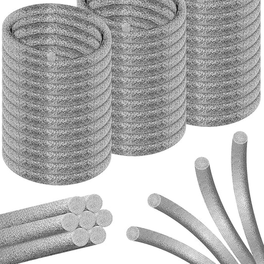 Backer Rod Foam Gap Filler Crack Filler for Concrete Repair Caulk Saver Backing Rod Concrete Expansion Joint Rope Caulk for Sealing Gaps, Expansion Joints, Crack Filling (Gray, 1 Inch x 33 Feet)
