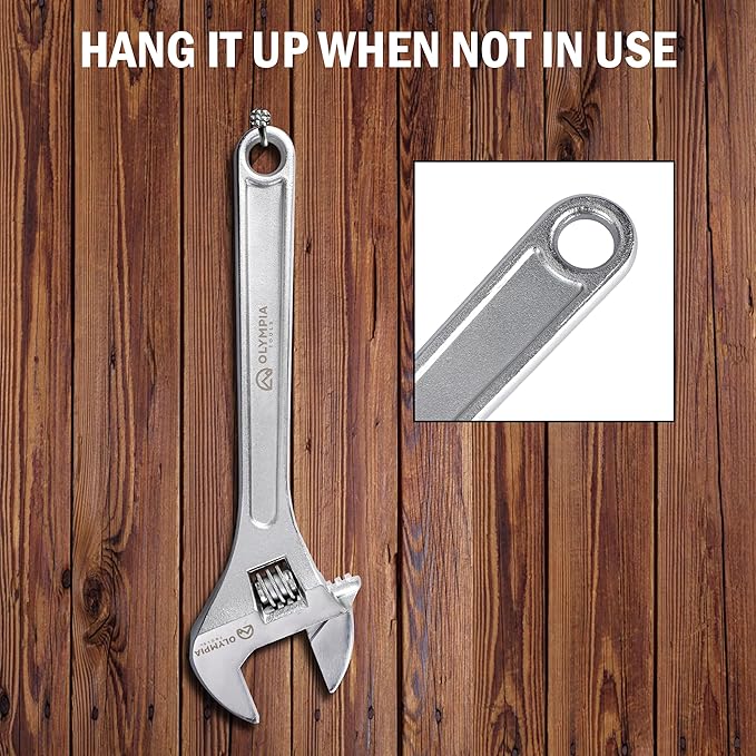 Olympia Tools 01-012 12" Adjustable Wrench