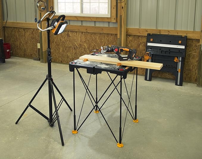 Worx WX550L.9 20V Power Share Axis Cordless Reciprocating & Jig Saw (Tool Only)