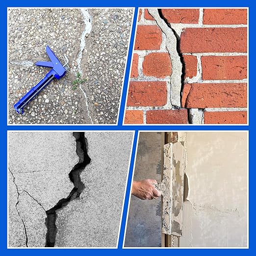 Foam Backer Rod for Gaps Concrete Crack Filler Joints Foam Gap Fillers Caulk Saver Backing Rod Concrete Filler Rope Joint Filler (1/2 Inch X 33 Feet)