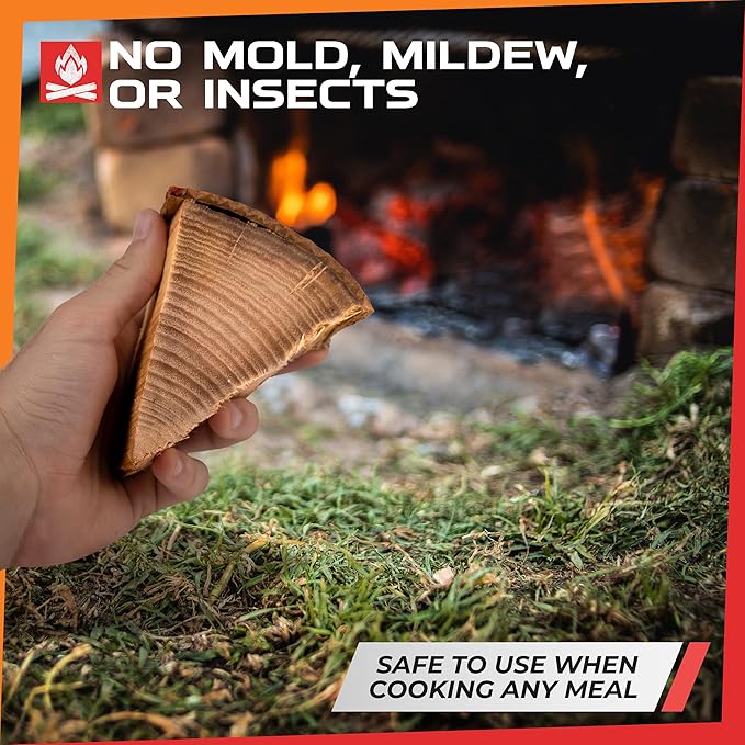 Kiln Dried Firewood, Oak Firewood, Safe, Consistent Cooking Wood, Hand-Selected Wood Chunks for Smoking Upto 12 Meals (Oak)