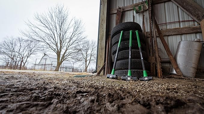 Hooyman Sledge and Club Hammer with Heavy Duty Construction, Ergonomic No-Slip H-Grip Handle, Fiberglass Core, High Strength Steel for Construction, Gardening, Land Management, Yard Work, and Outdoors