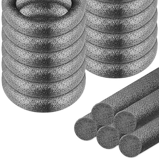 Foam Backer Rod for Gaps Concrete Crack Filler Joints Foam Gap Fillers Caulk Saver Backing Rod Concrete Filler Rope Joint Filler (1.5 Inches x 6.6 Feet)