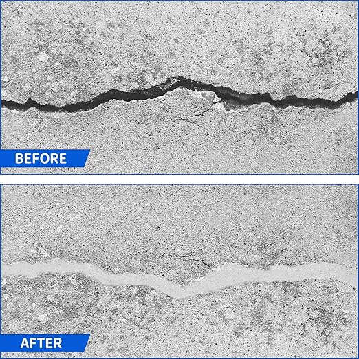 Foam Backer Rod for Gaps Concrete Crack Filler Joints Foam Gap Fillers Caulk Saver Backing Rod Concrete Filler Rope Joint Filler (1/4 Inches X 33 Feet)