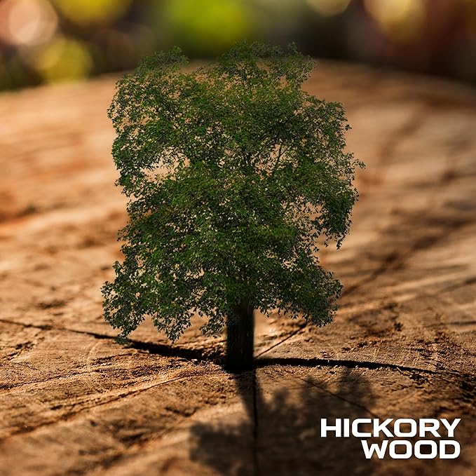 Kiln Dried Firewood, Oak Firewood, Safe, Consistent Cooking Wood, Hand-Selected Wood Chunks for Smoking Upto 12 Meals (Hickory)
