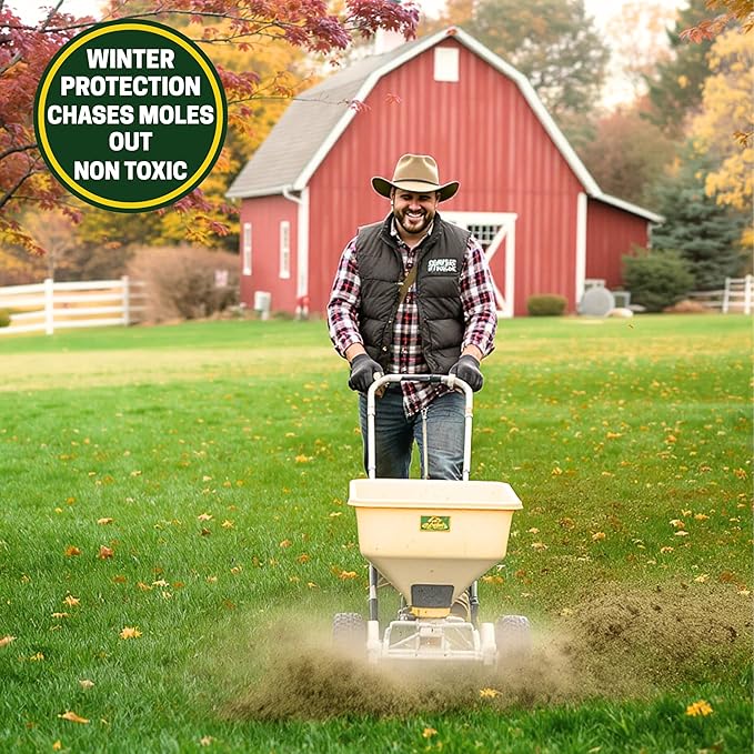 Nature's MACE Mole & Vole MACE – Yard & Garden Granules, Castor Oil Formula, Outdoor Use, Plant & Pet Safe, 160 Fl Oz (Pack of 1)