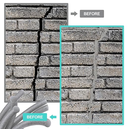 1/2" Diameter x 30' Length Backer Rod Caulk Saver Foam Backer Rod for Gaps and Joints Backing Concrete Filler