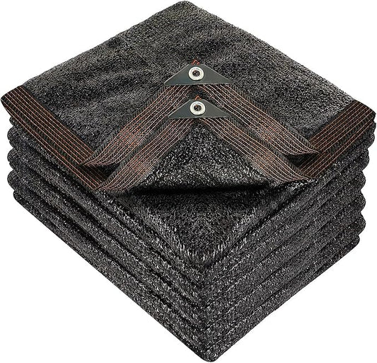 winemana 90% Shade Cloth, Dog Kennel Shade Cover, 20 x 20 FT Sturdy Durable Sunblock Shade Mesh Tarp with Grommets for Patio Plants Greenhouse Chicken Coop Porch