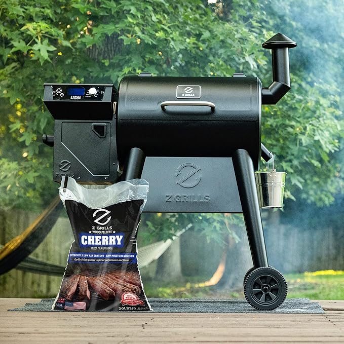 Wood Pellets for Smoker Grill and BBQ, 100% All-Natural Hardwood Cherry Pellet, 20lbs