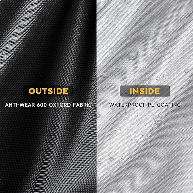 Pizza Oven Cover for Gozney Tread Portable Pizza Oven, Heavy-Duty 600D Protective Cover for Gozney 12" Outdoor Pizza Oven