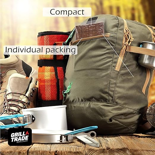 Grill Trade Fire Starters for Wood Stove - Fireplace Starter- Fire Starter Squares- 288 Pieces Fire Starters for Fireplace, Campfires, Grill, Fire Pit, Barbeque - Indoor Outdoor Fire Starters