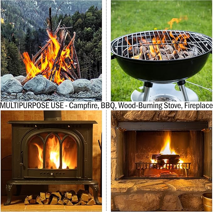 Trademark Fatwood Firestarter Kindling Sticks,Brown