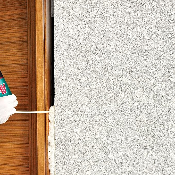 Akfix 805 Gap Filler Polyurethane Expanding Foam Sealant (12x12 Oz.)- Gaps and Cracks Spray Insulation Can, Waterproof Sealant with Straw for Window and Door | 12 Oz. 12 Pack