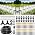 Bluepro Drip Irrigation System 100FT 1/4", 2026-Upgrade Garden Sprinkler Kit with 16PCS 360° Adjustable Copper Nozzles, Automatic Misting Watering System for Raised Beds, Greenhouse, Lawn, Patio, Yard